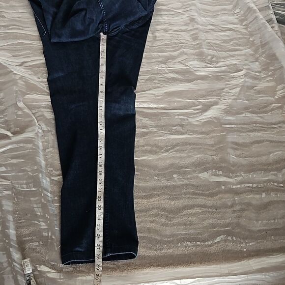 Calvin Klein Men Slim Fit Jeans 38×32 Dark Blue Washed - Picture 11 of 16